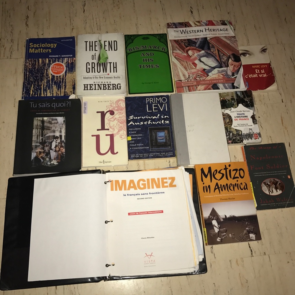 Books and textbooks